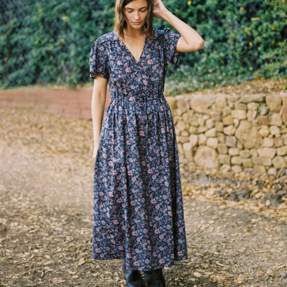 Christy Dawn Dress Blooming Pomegranate Large